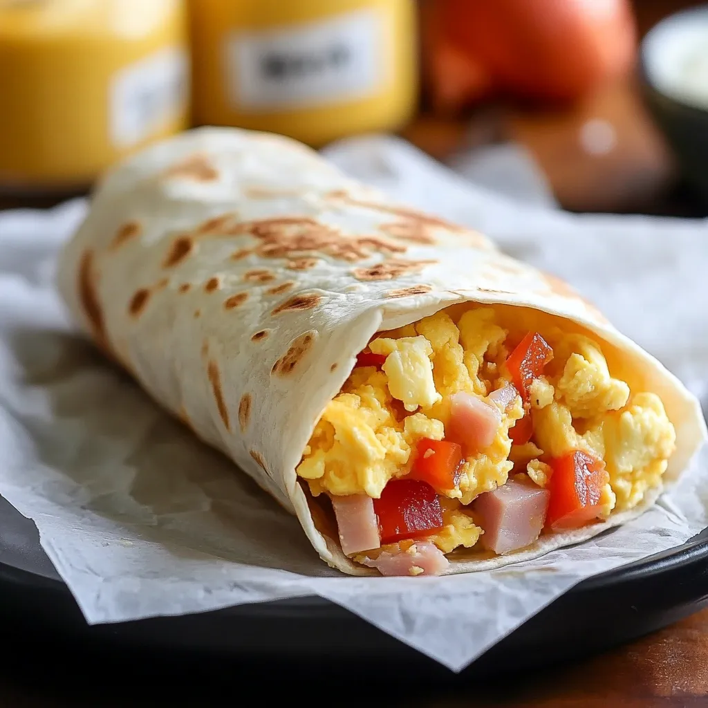 Freezer Friendly Breakfast Burritos