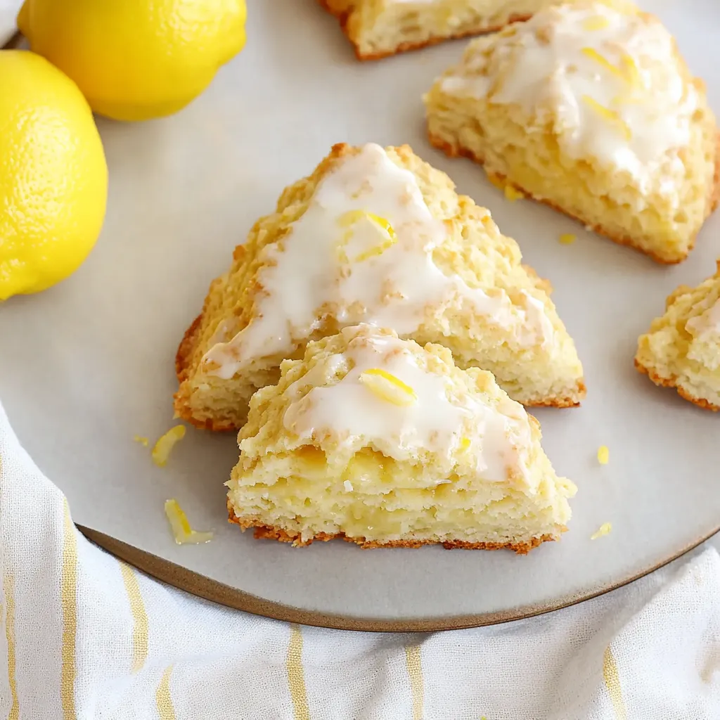 Lemon Scones recipe