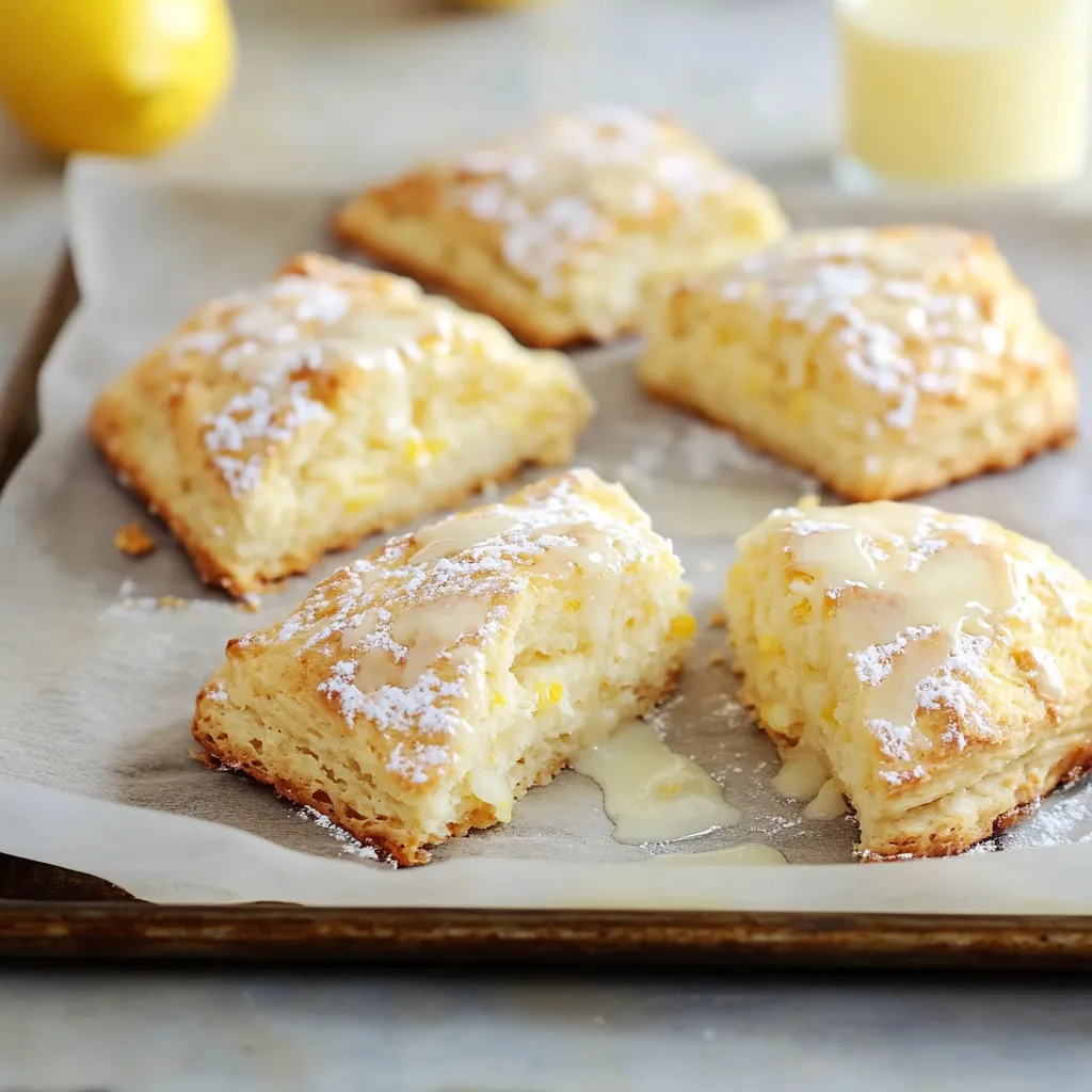 Loaded with zest and drizzled with zingy glaze