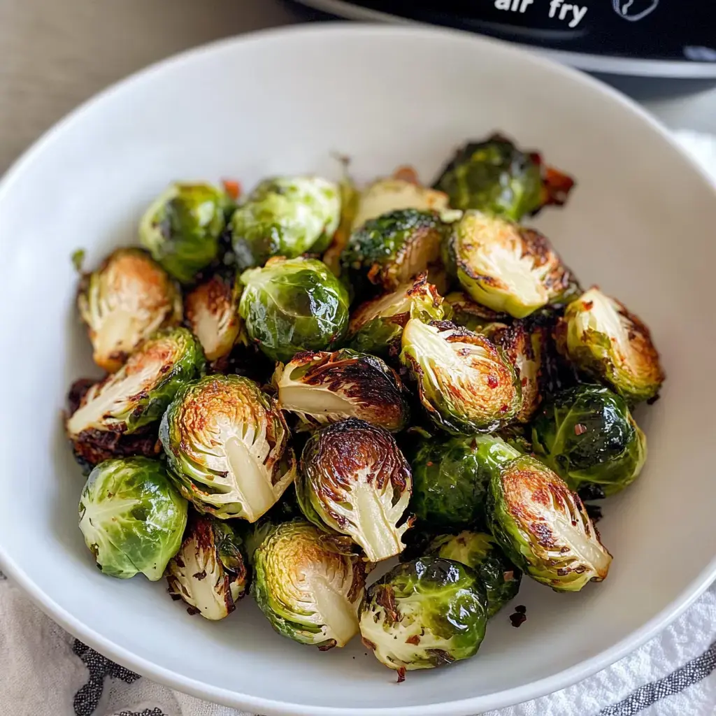 Golden Crispy Brussels Sprouts
