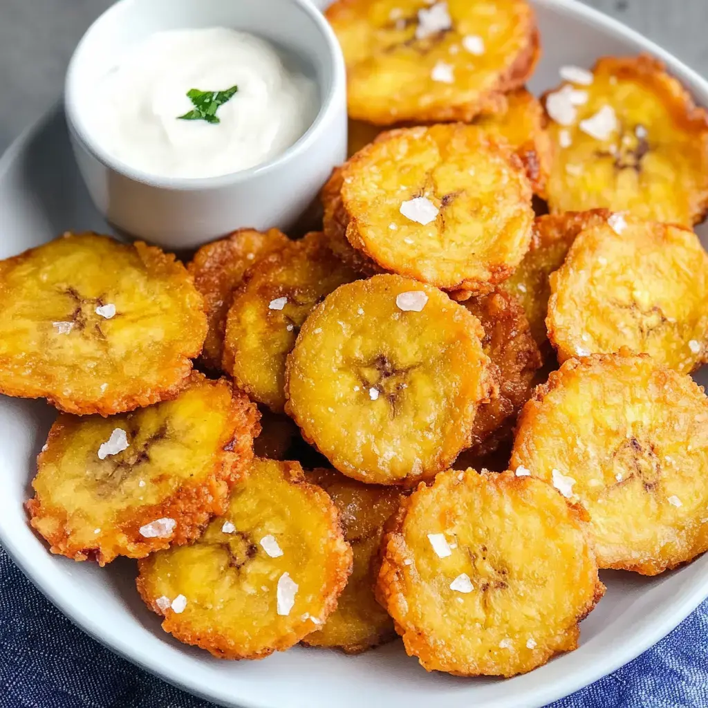 Crispy Plantain Tostones