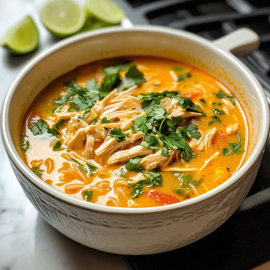 Creamy Chicken Curry Soup