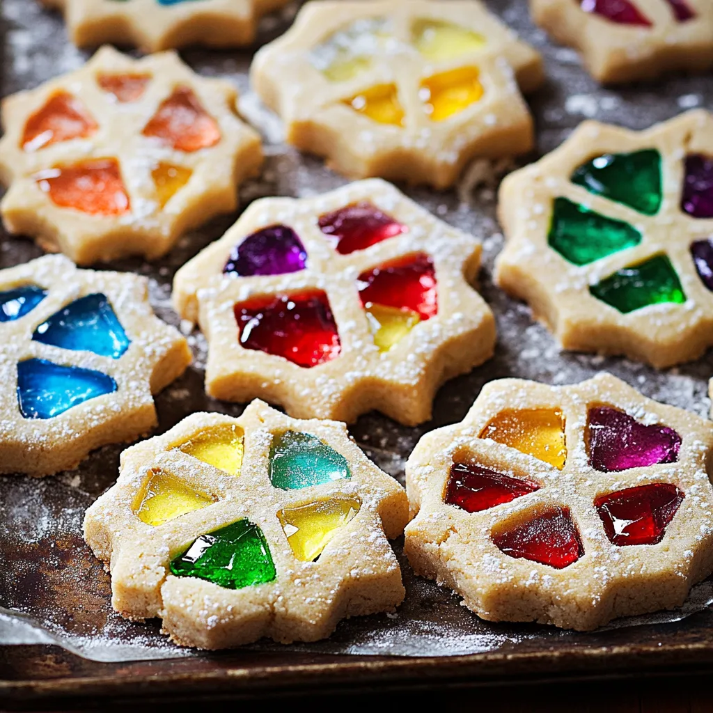 Glass Candy Cookies