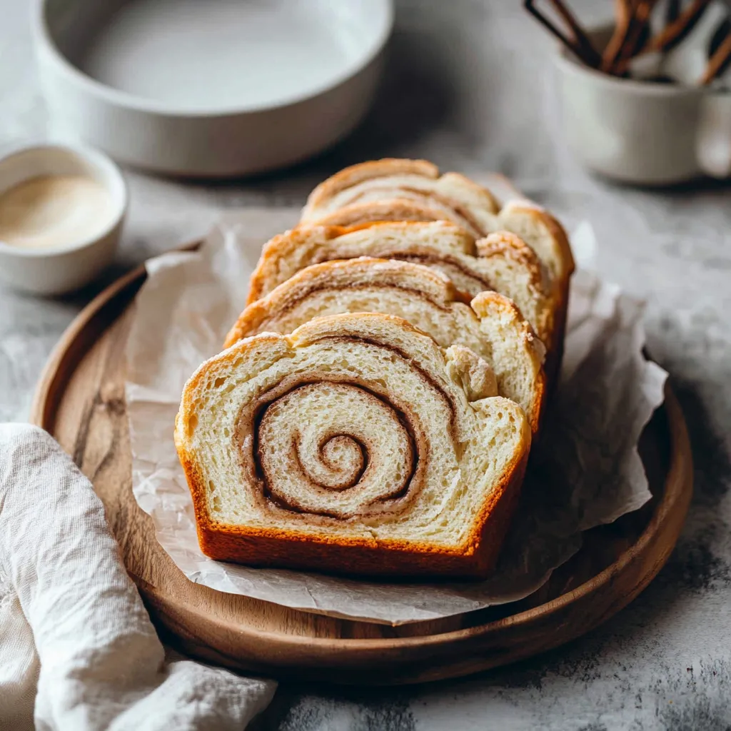 Soft Cinnamon Swirl Bread