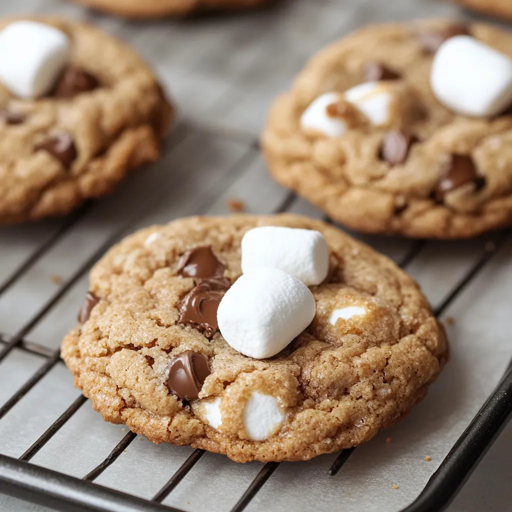 Chewy S’mores Cookies
