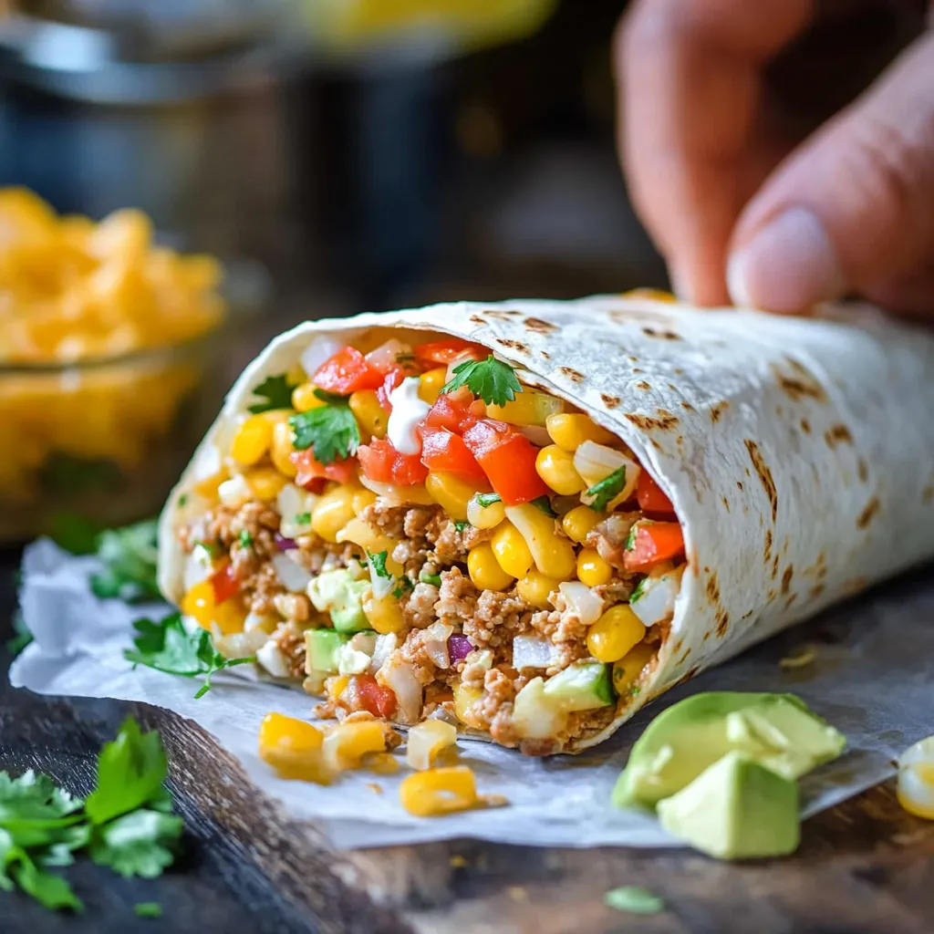 Easy and Delicious Burrito Dinner