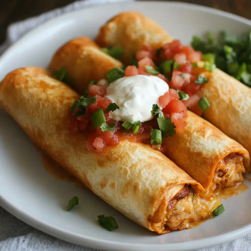 Crispy Chicken Wraps