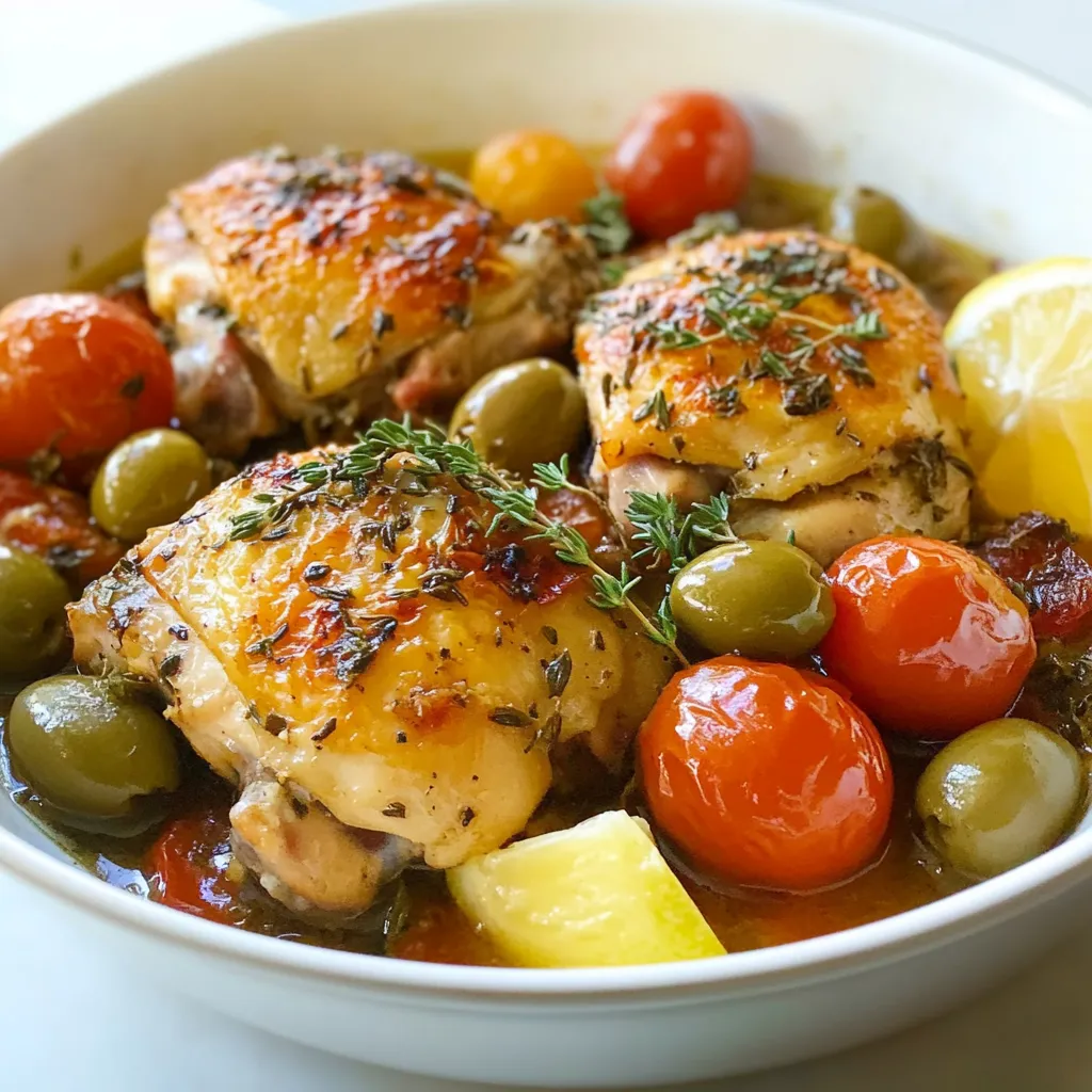 Tasty Chicken Provencal