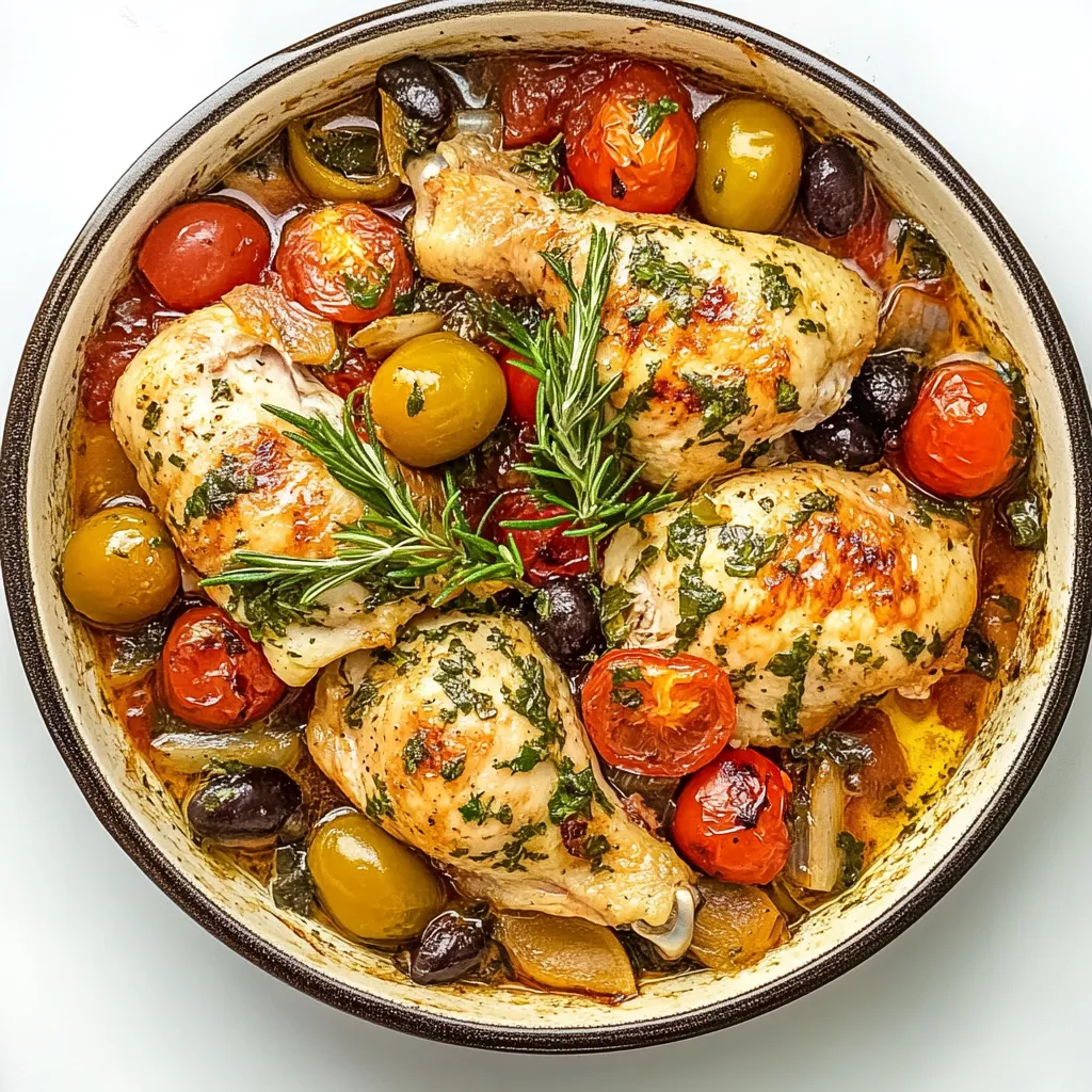 Classic Chicken Provencal