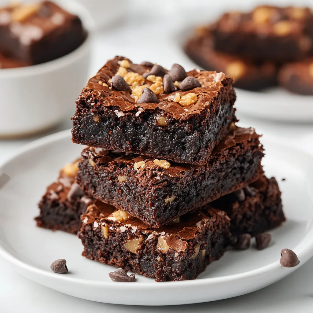 Decadent Brownie Slice