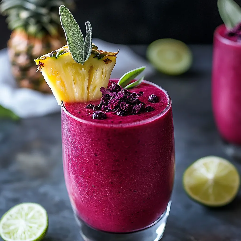 Tea Pineapple Smoothie Recipe