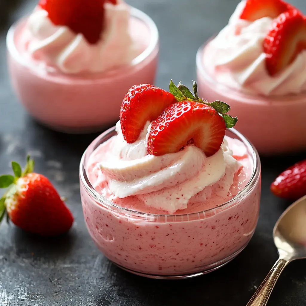Creamy Strawberry Dessert