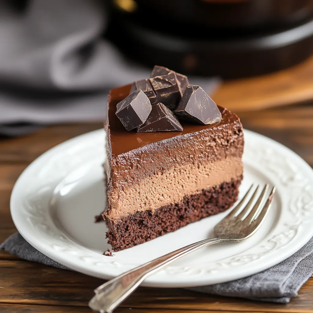 Chocolate Bourbon Mousse