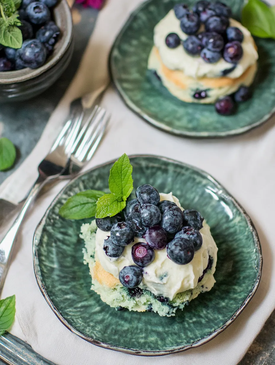 Blueberry Shortcakes Recipe