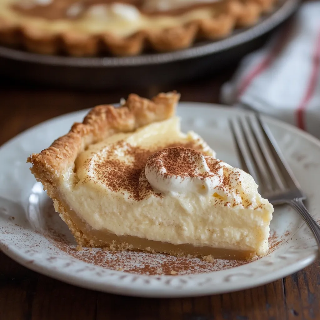 Sweet Sugar Cream Pie