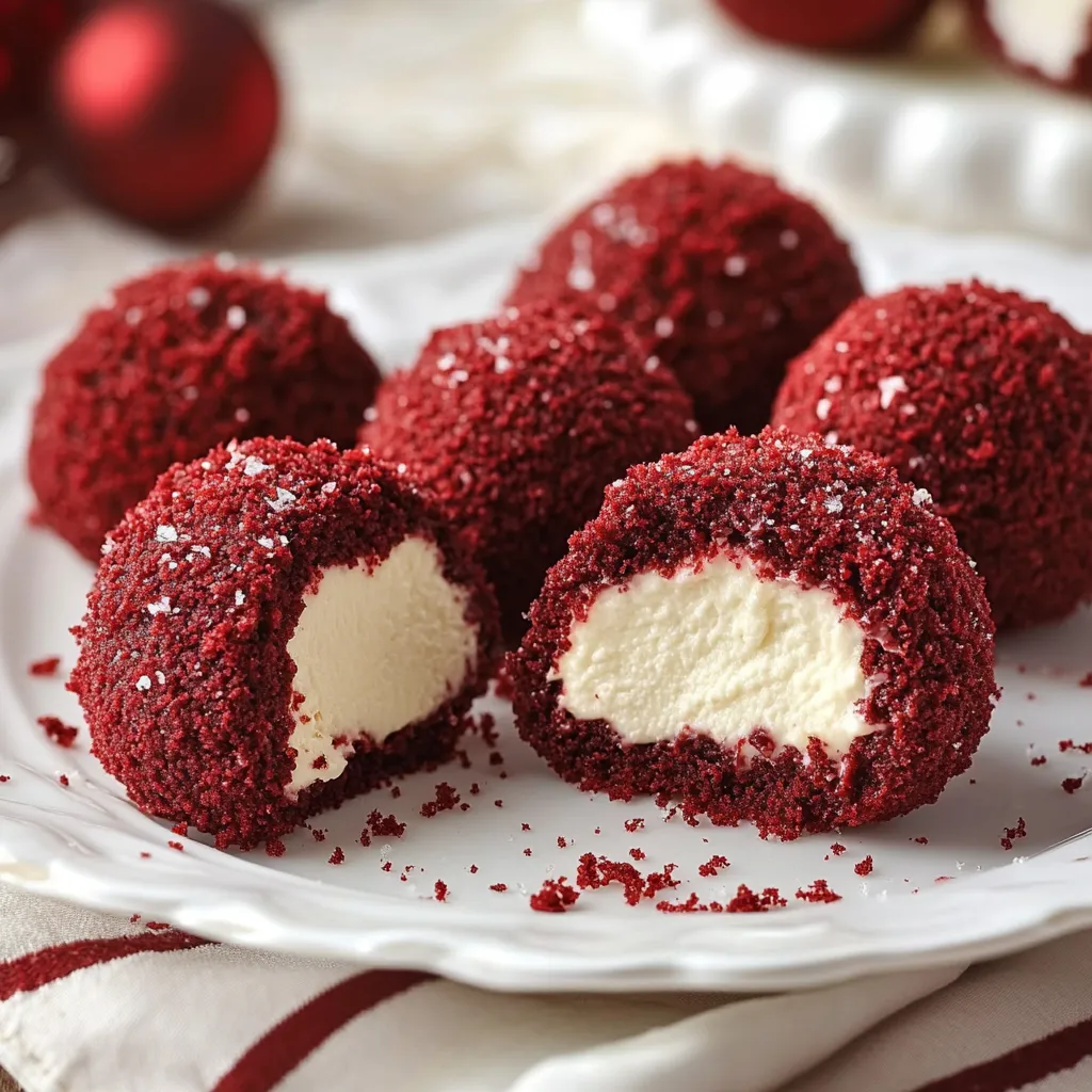 Velvet Cheesecake Bites
