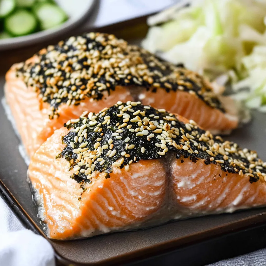 Crispy Furikake Salmon