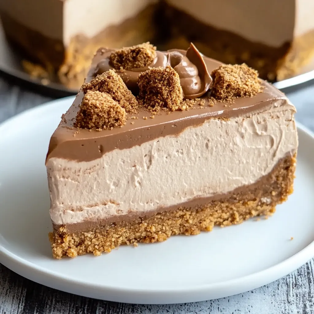 Creamy Dessert with Biscoff and Nutella