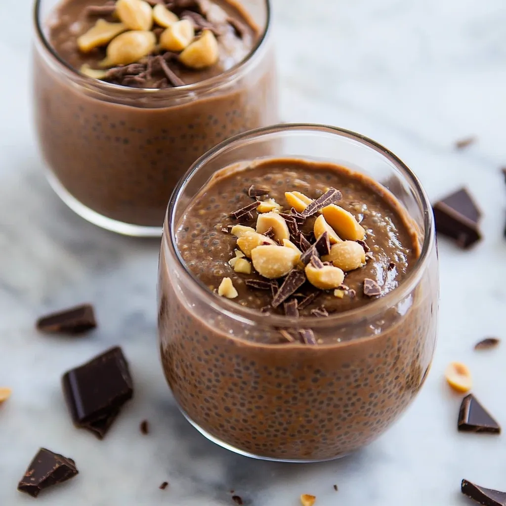 Delicious Peanut Butter Chocolate Chia Pudding Recipe