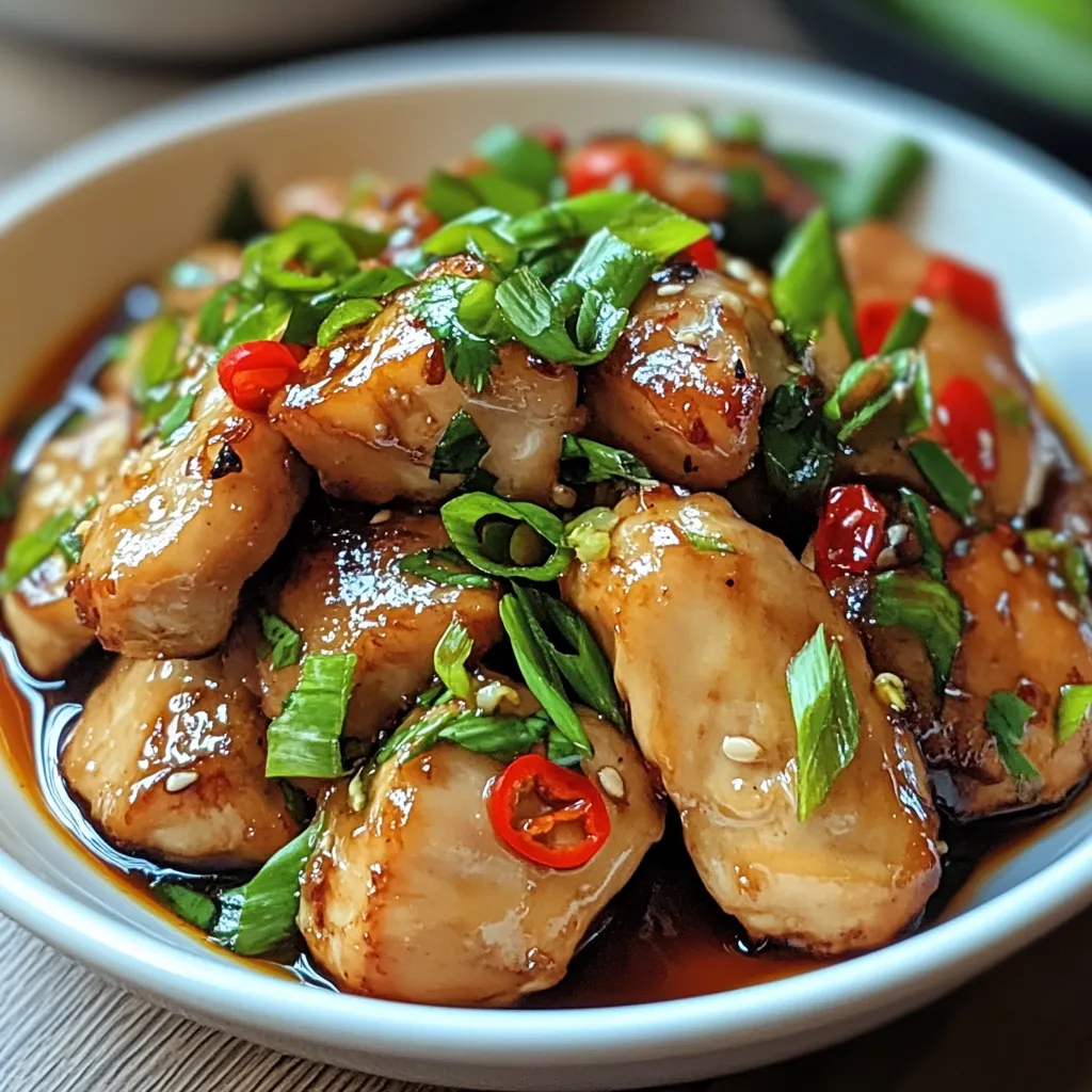 Aromatic Lemongrass Chicken Dish