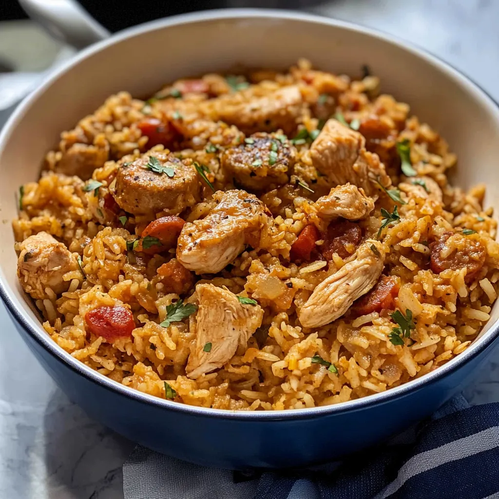 Tasty Cajun Jambalaya Dish