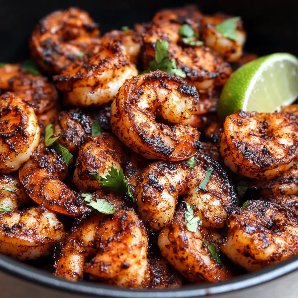 Spicy Blackened Shrimp
