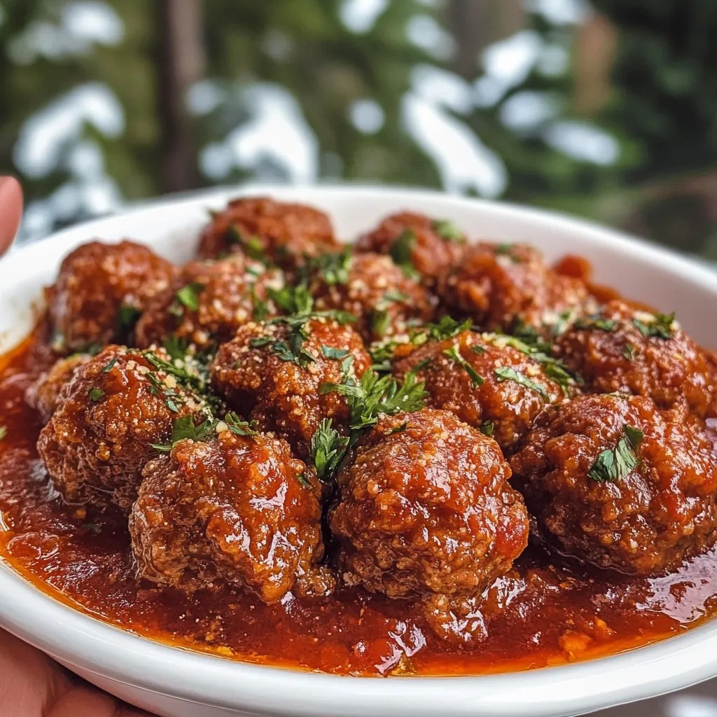 Tender Porcupine Meatballs in Sauce