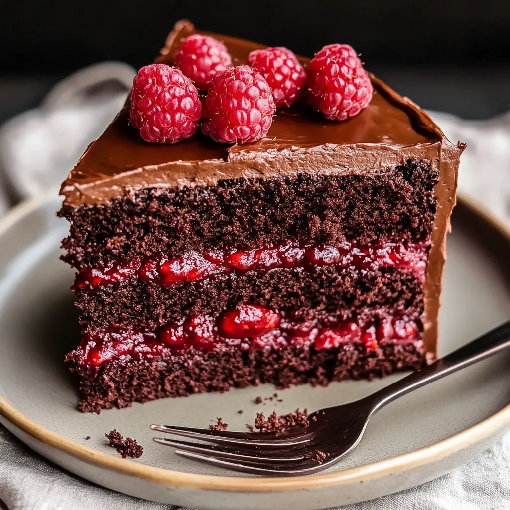Chocolate Raspberry Layers