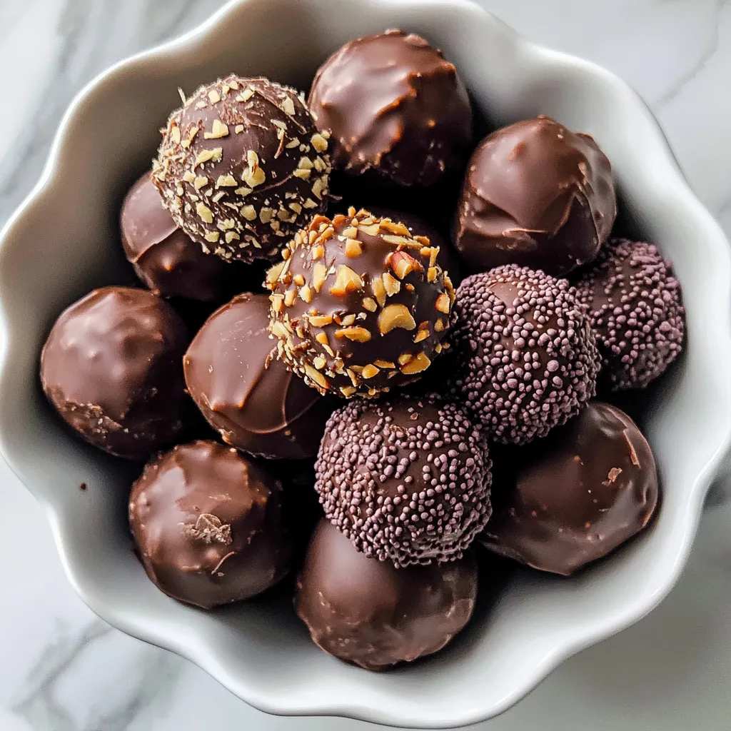 Creamy Chocolate Truffles