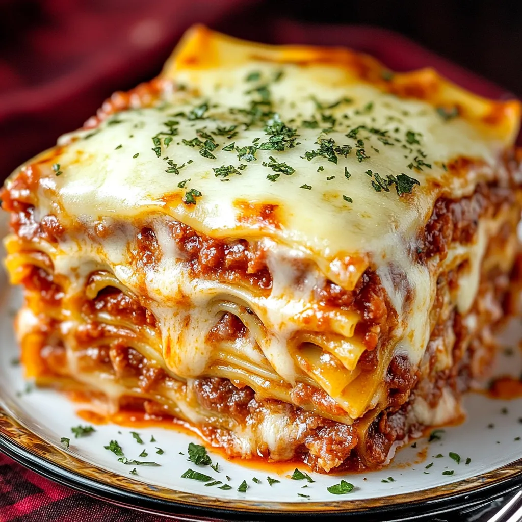 million dollar lasagna with ricotta cheese
