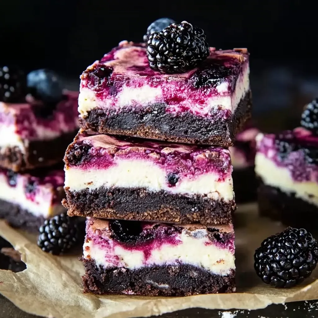 Blackberry Brownie Delight
