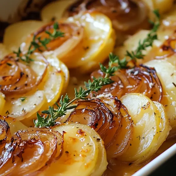 A meal garnished with onions and herbs.