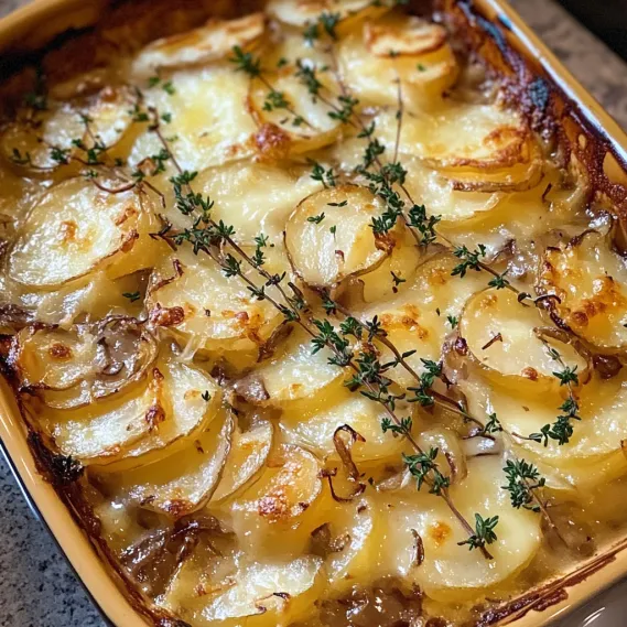 A dish of food with a yellow bowl.