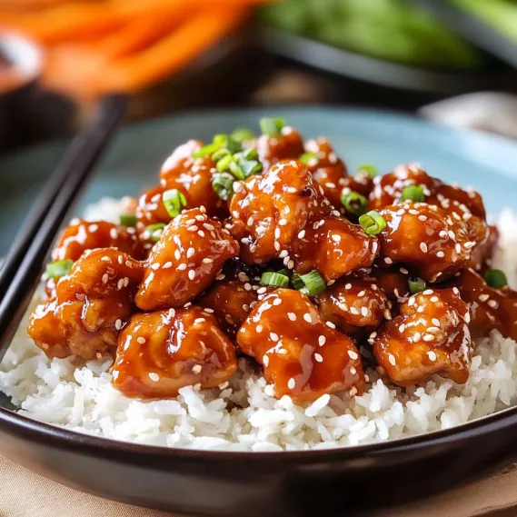 A dish featuring rice and crispy chicken bites.