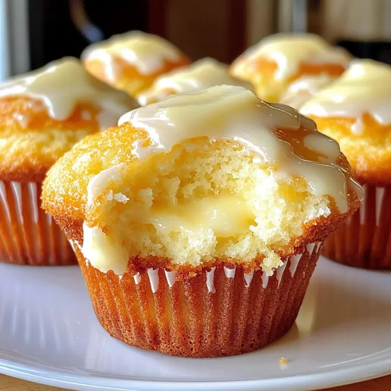 A cupcake with creamy topping.