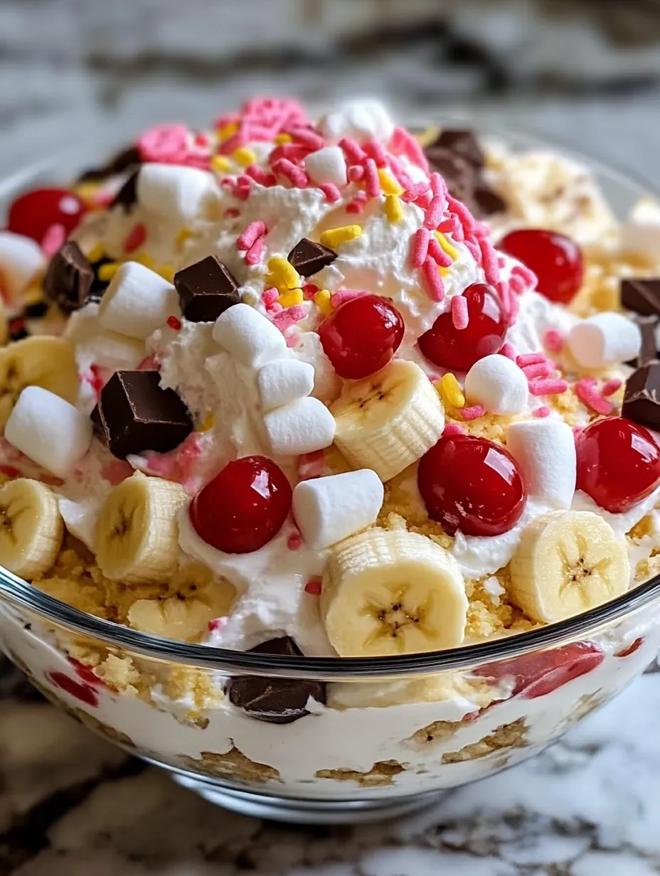 Banana Split Fluff