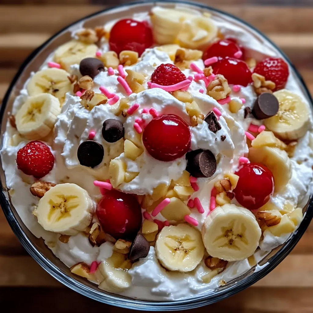 Banana Split Fluff