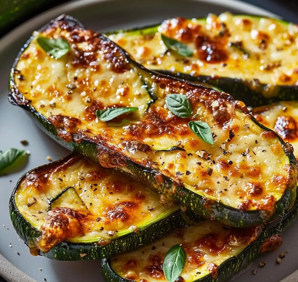 Golden Garlic Zucchini