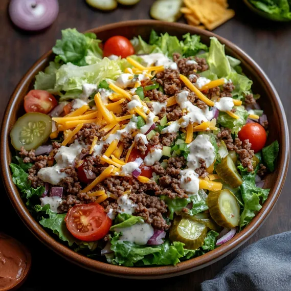 A fresh salad bowl with tomatoes and cheese.
