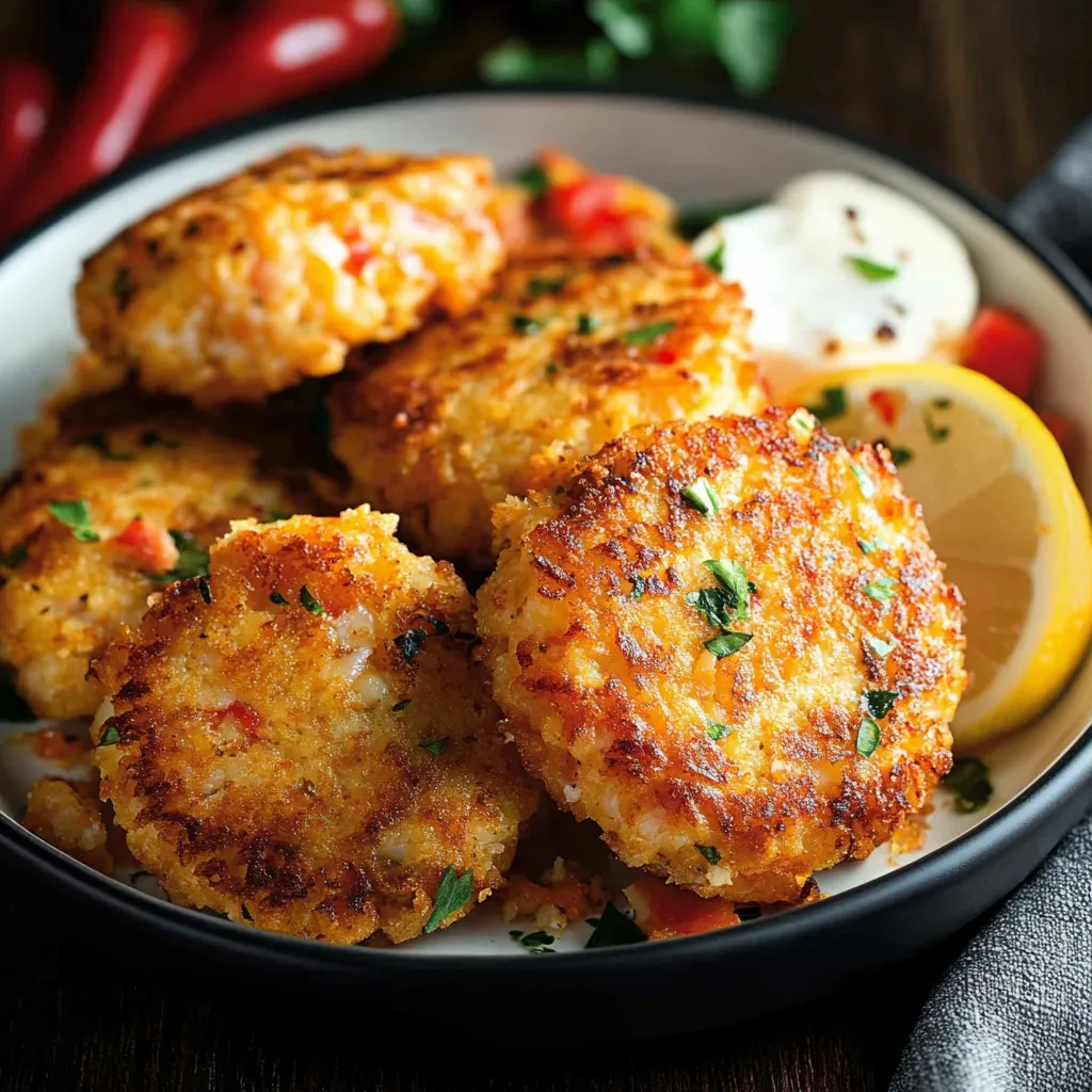 Crab Shrimp Cakes