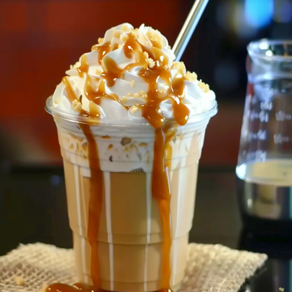 Chilled Caramel Coffee