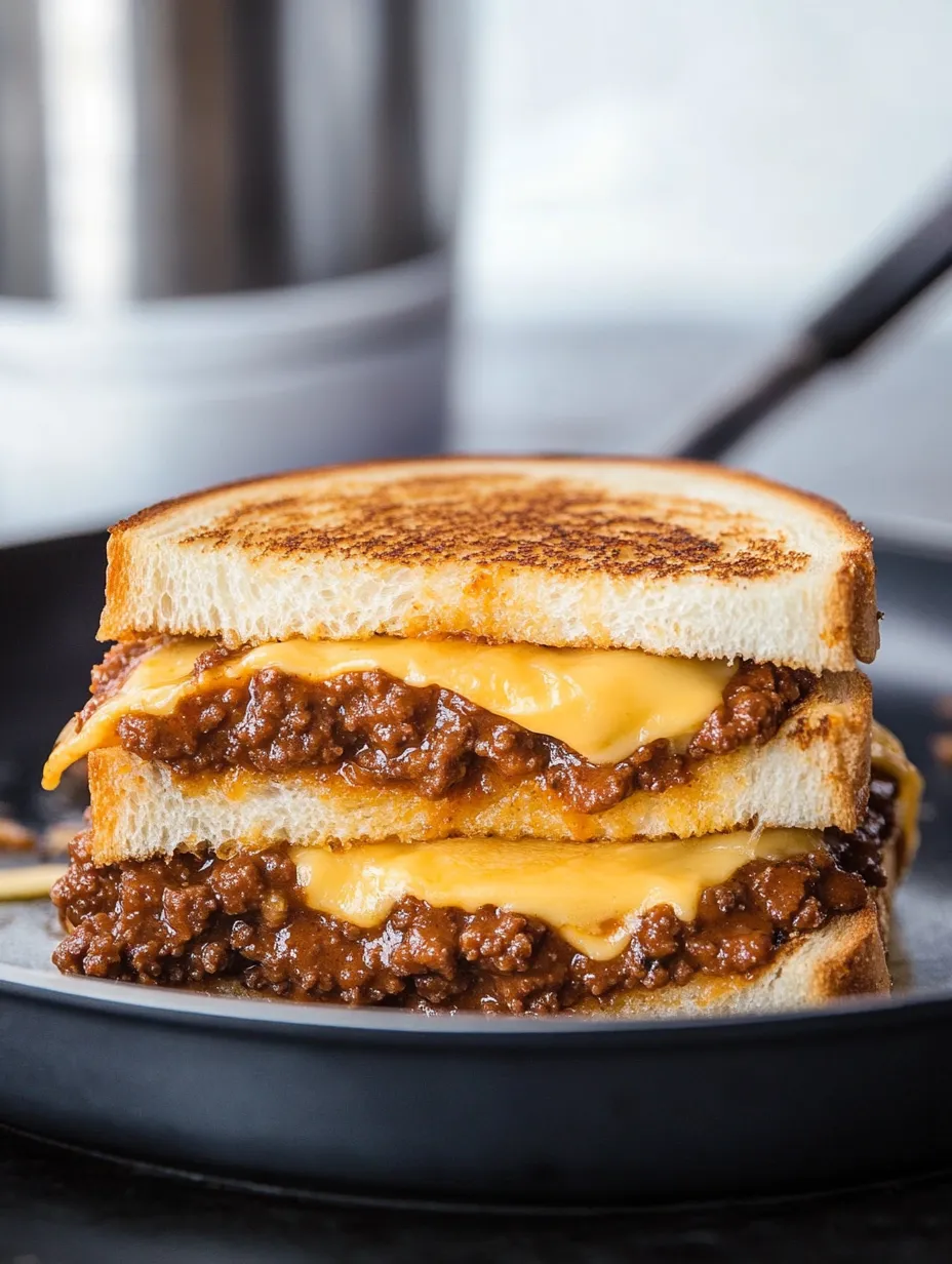 Sloppy Joe Grilled Cheese