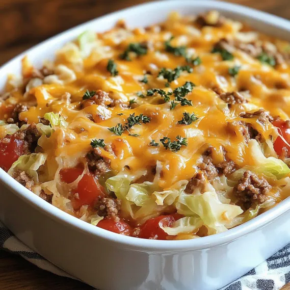 A cozy bowl of cheesy layered goodness.