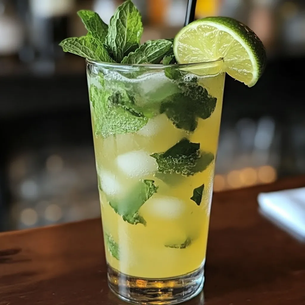 Tasty Limoncello Mojito Drink