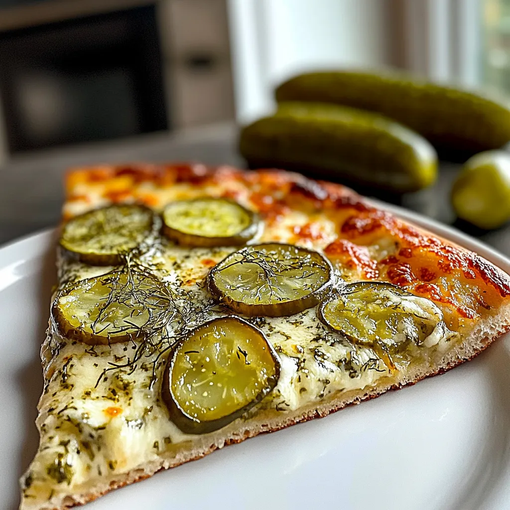 Tangy Dill Pickle Pizza
