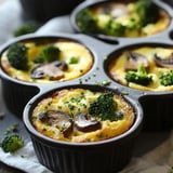 Broccoli & Mushroom Egg Bites