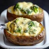 Cheesy Broccoli Potato with Homemade Sauce