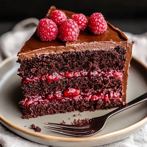 Chocolate Raspberry Layers
